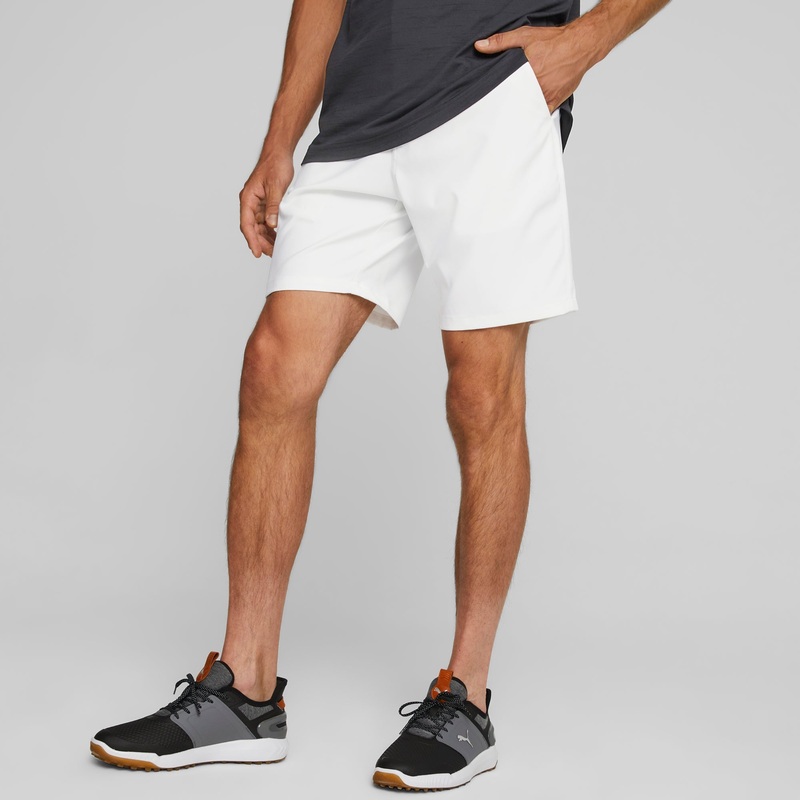 Dealer 8″ Golf Shorts | White Glow 35