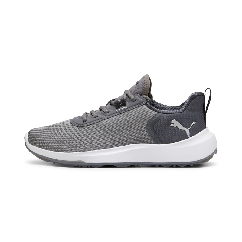 FUSION CRUSH SPORT Spikeless Golf Shoes Puma White / Dark Coal 7