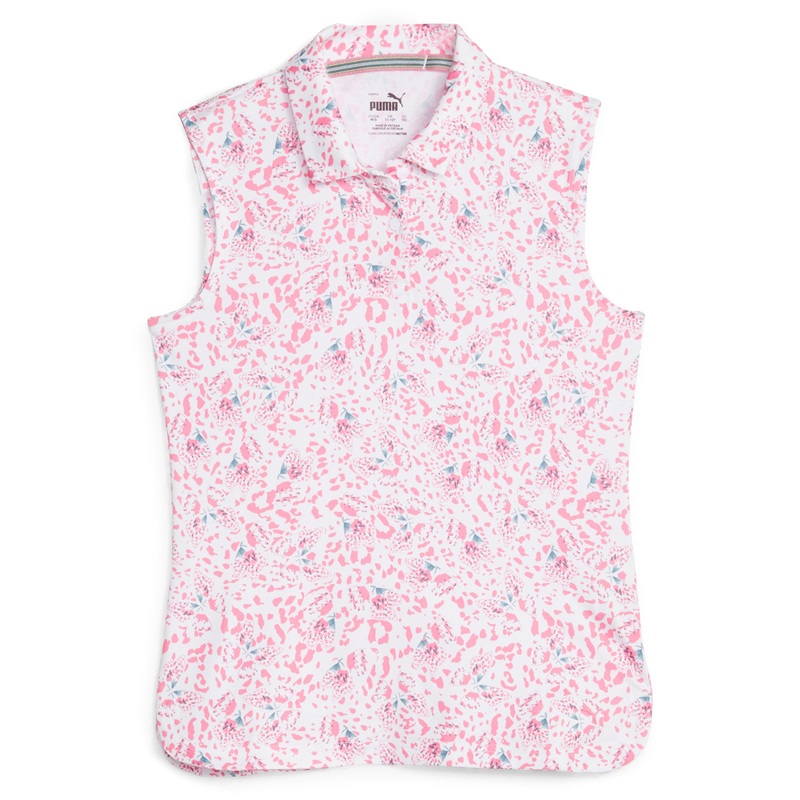 Girl’s MATTR Mariposa Golf Polo White Glow XS