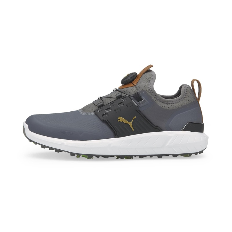 IGNITE ARTICULATE DISC Golf Shoes | Quiet Shade / Puma Team Gold / Puma Black 14