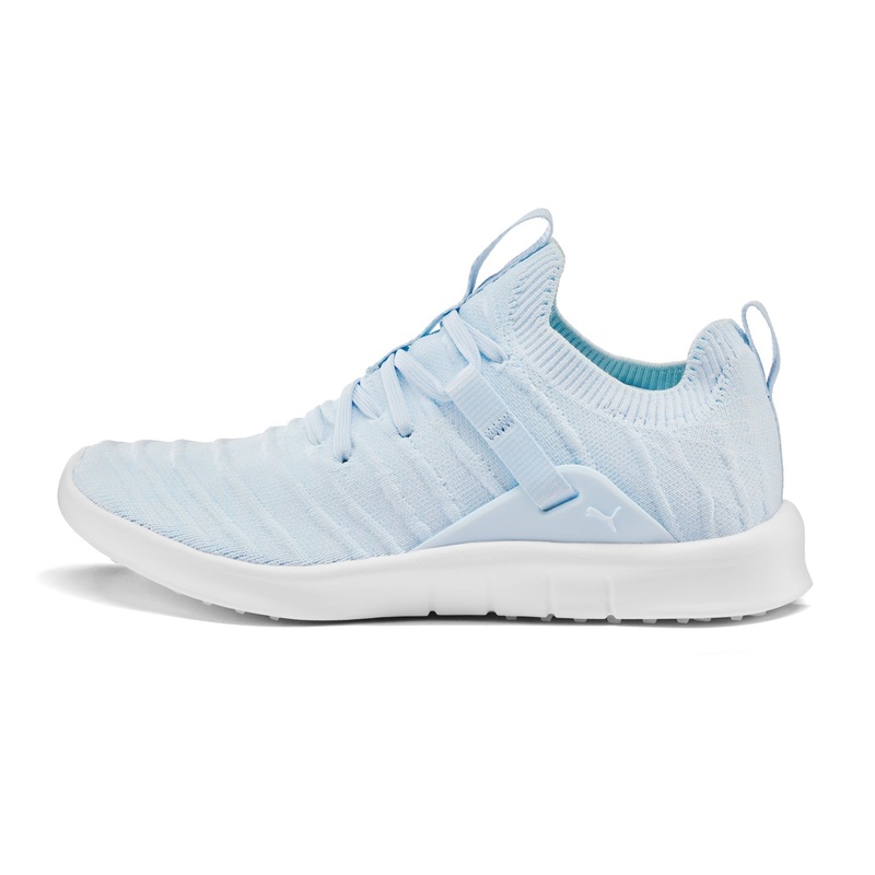 Women’s LAGUNA FUSION Knit Spikeless Golf Shoes High Rise / Puma White 5.5