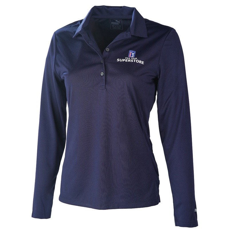 Women’s Roswell Long Sleeve Golf Polo Peacoat XS