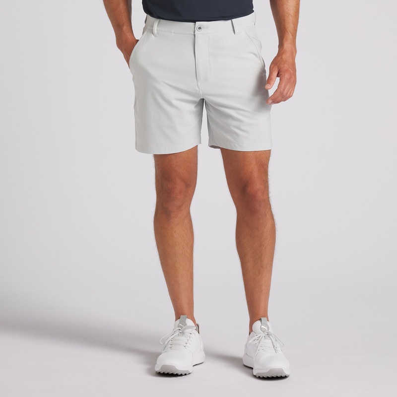 101 Solid 7″ Golf Shorts | Ash Gray 33