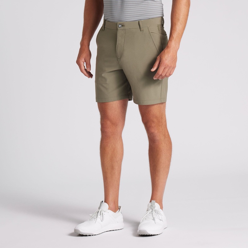 101 Solid 7″ Golf Shorts | Dark Sage 36