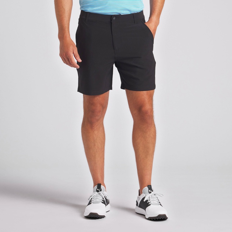 101 Solid 7″ Golf Shorts Ruby Shimmer
