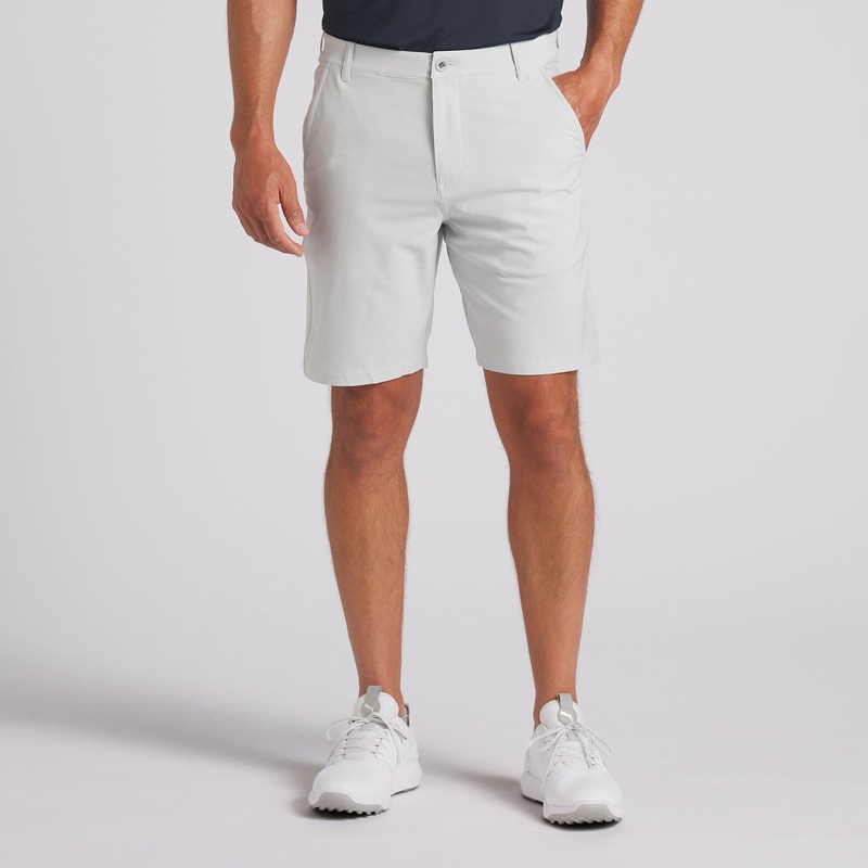 101 Solid 9″ Golf Shorts | Ash Gray 30
