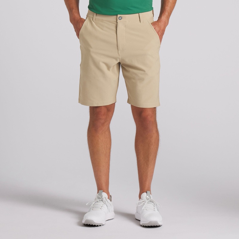 101 Solid 9″ Golf Shorts | Prairie Tan 33