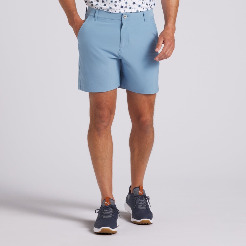 101 Solid 9″ Golf Shorts | Zen Blue 32