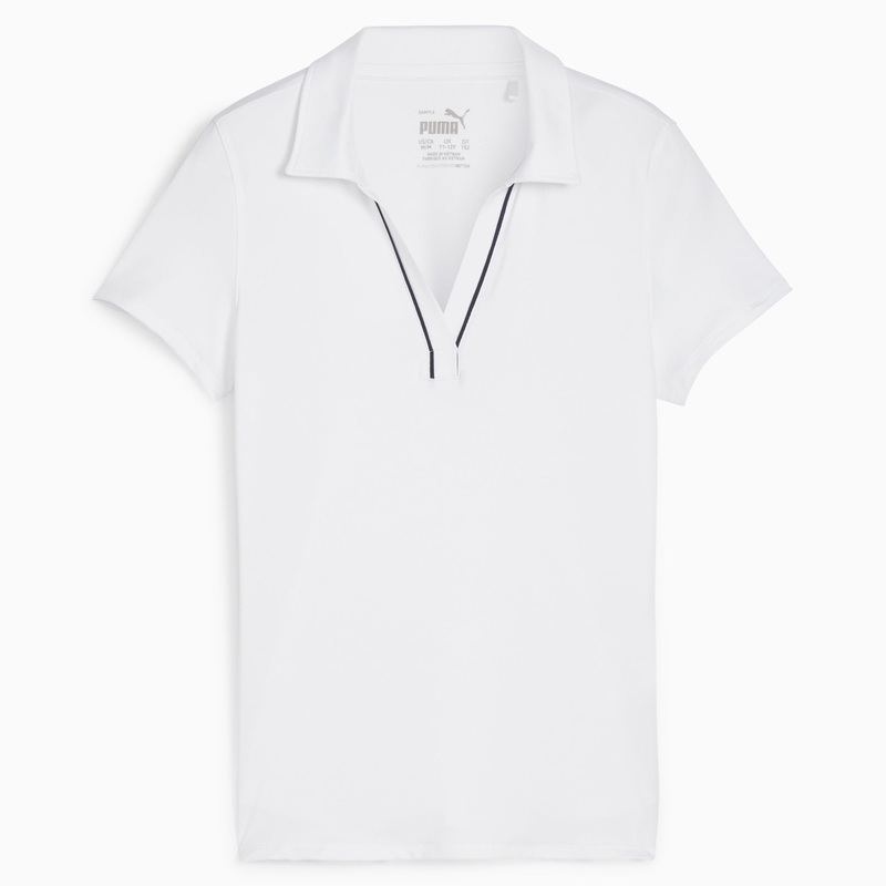 Girl’s CLOUDSPUN Piped Golf Polo Deep Navy XS