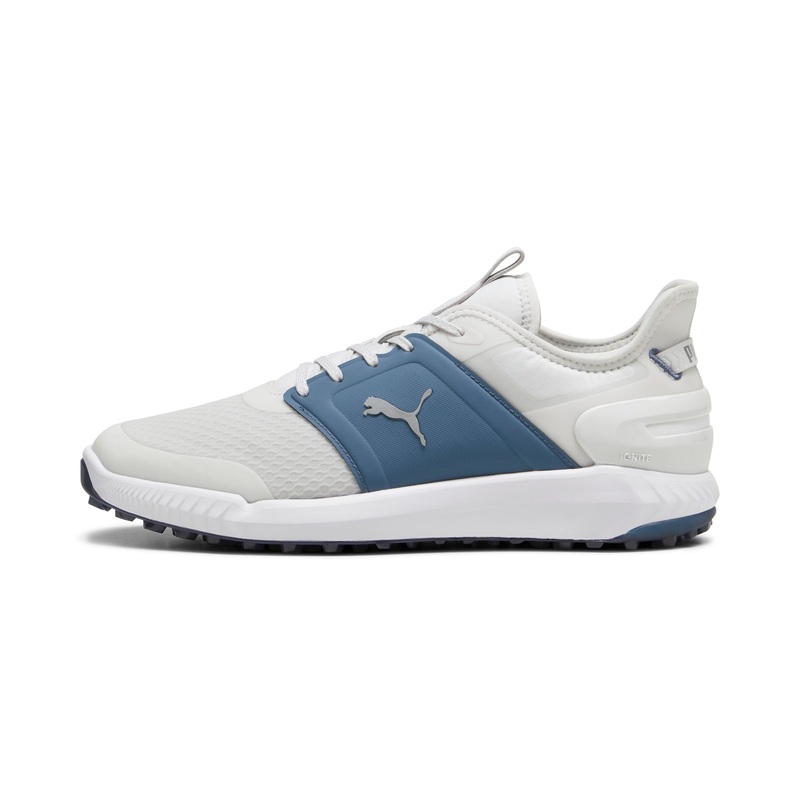IGNITE ELEVATE Spikeless Golf Shoes | Feather Gray / Evening Sky / Puma White 7.5