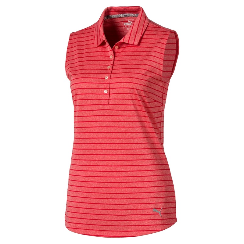 Women’s Rotation Sleeveless Golf Polo Surf The Web XS