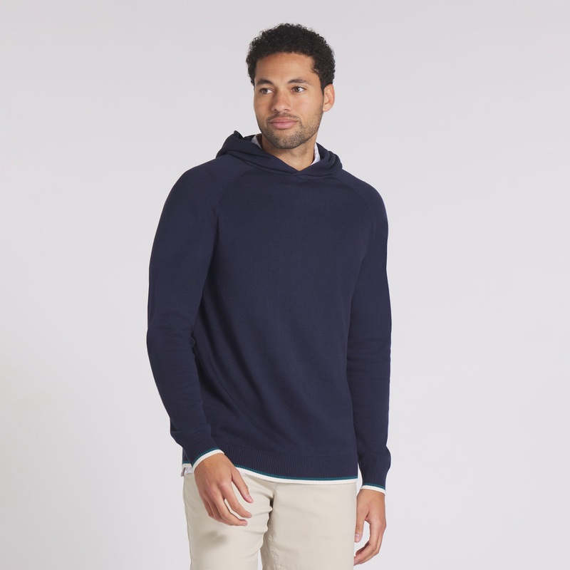 AP Knit Golf Hoodie Flat Bronze S