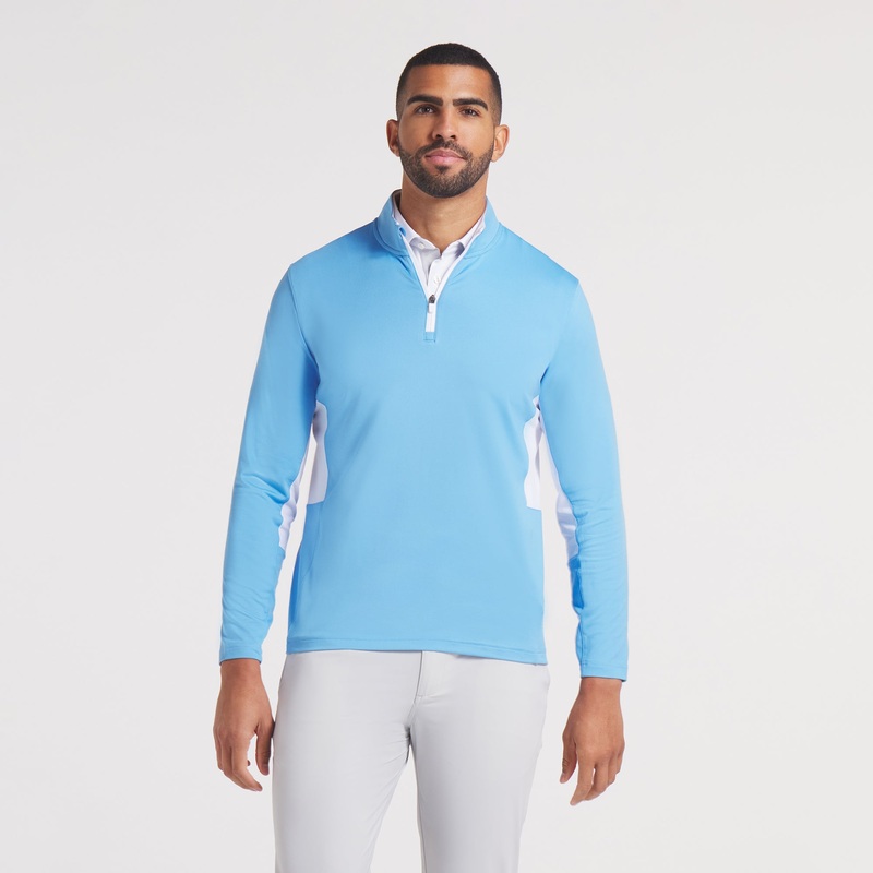 Pure 2.0 Golf 1/4 Zip Dark Myrtle 3XL