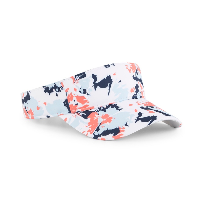 Women’s Borrego Sport Golf Visor White Glow / Blue Skies / Salmon