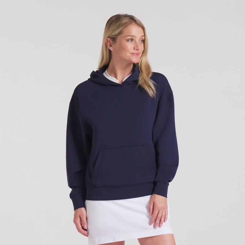Women’s CLOUDSPUN Fleece Golf Hoodie Warm White XS
