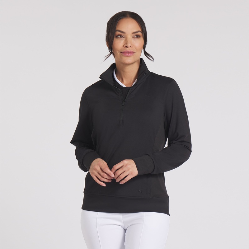 Women’s CLOUDSPUN Isla Golf 1/4 Zip White Glow XS