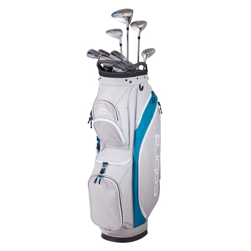 Women’s Fly-XL Cart Bag Complete Set Black / Pink Right Women’s