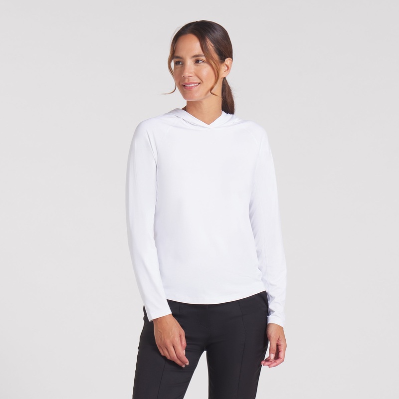 Women’s YouV Brrr Golf Hoodie Deep Navy XS
