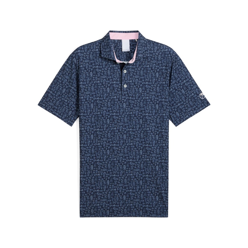 AP Sketch Golf Polo White Glow / Flat Bronze XXL