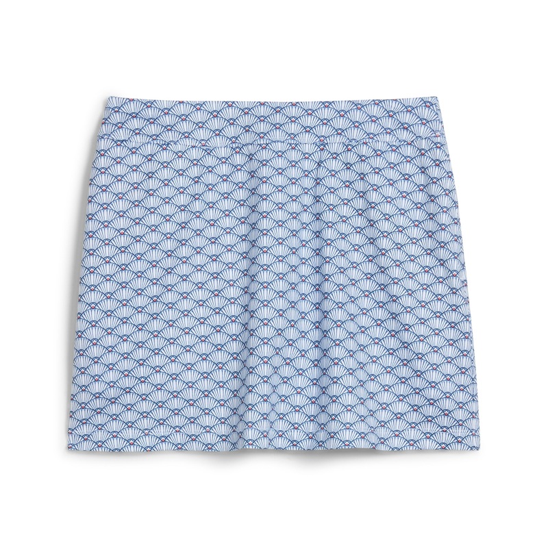 Girl’s Scallop Golf Skirt Sea Glass XS