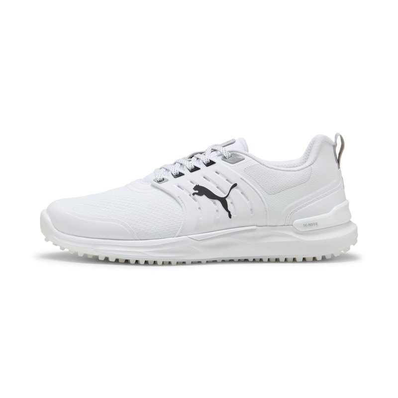 IGNITE ELEVATE 2 Spikeless Golf Shoes Puma White / Deep Navy 7