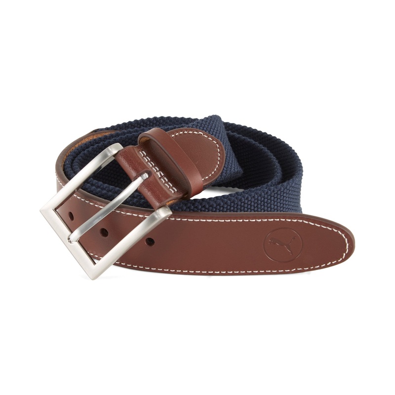 Needlepoint Canvas Golf Belt Puma Black S