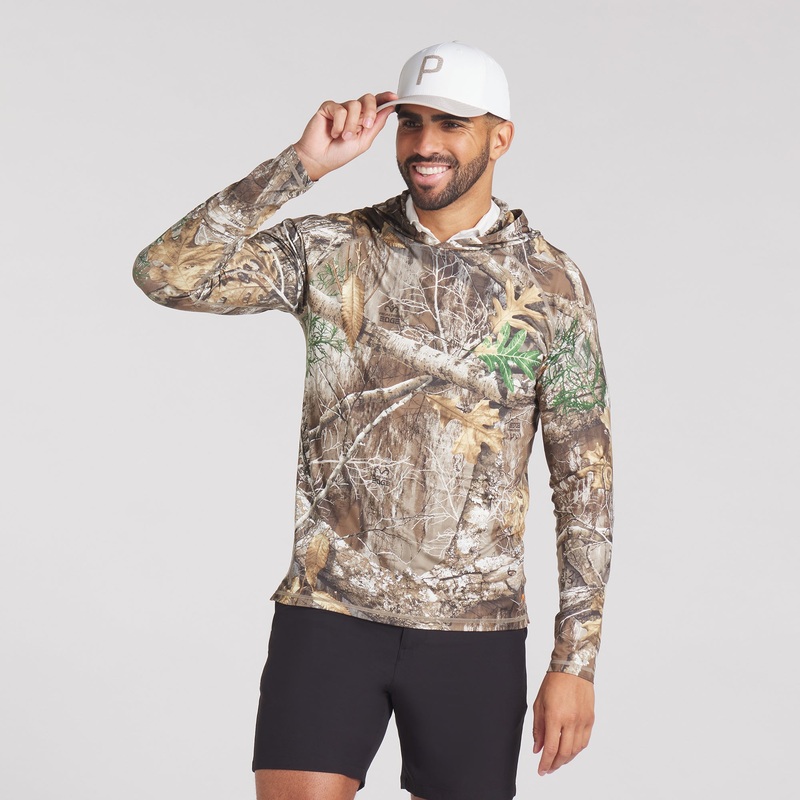 Realtree YouV Golf Hoodie Deep Forest S