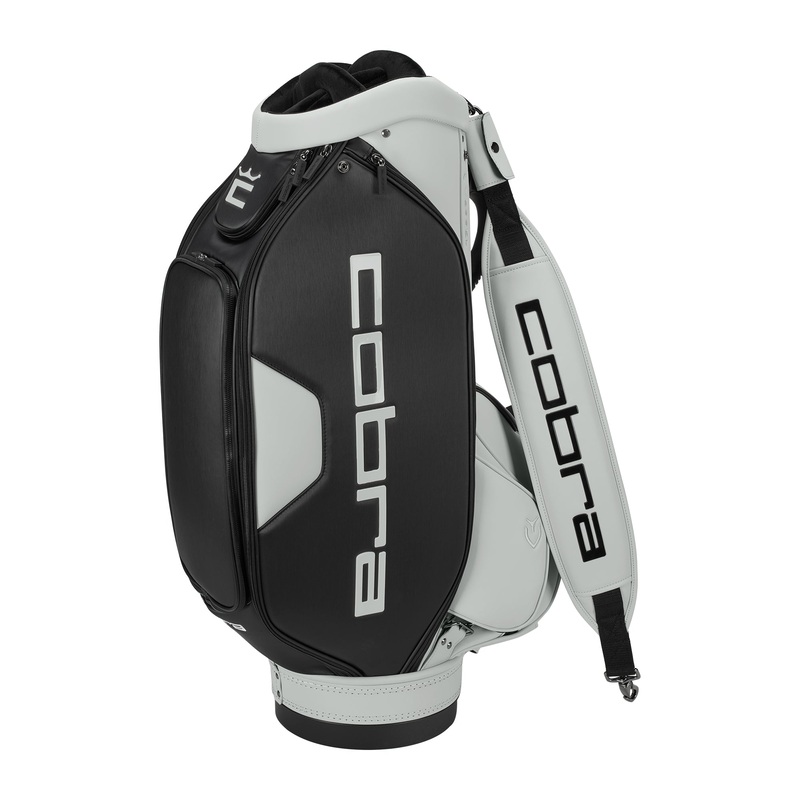 Vessel Core Staff Golf Bag Black / Avalanche Gray