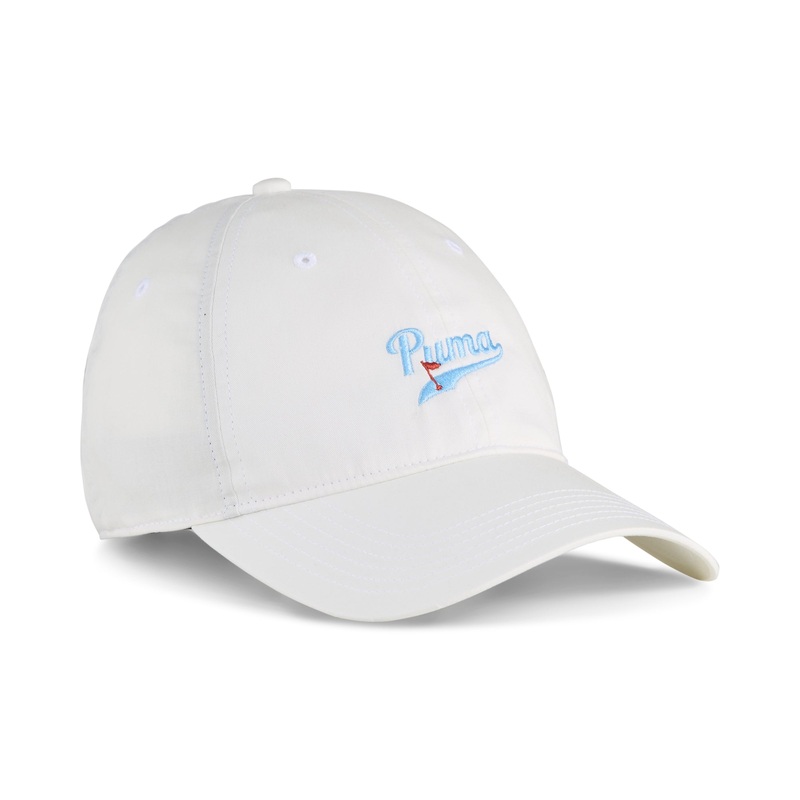 Women’s Script Dad Golf Hat Warm White