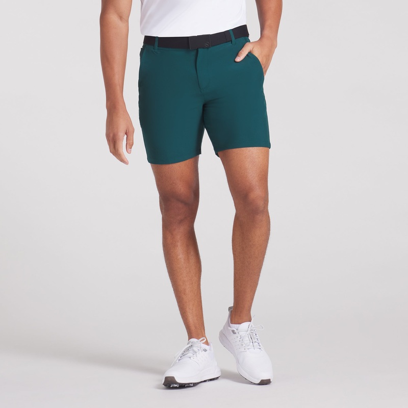 101 Solid 7″ Golf Shorts | Dark Myrtle 30