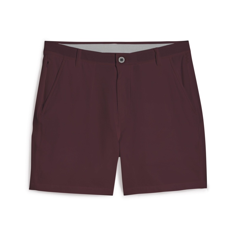 101 Solid 7″ Golf Shorts | Ruby Shimmer 28