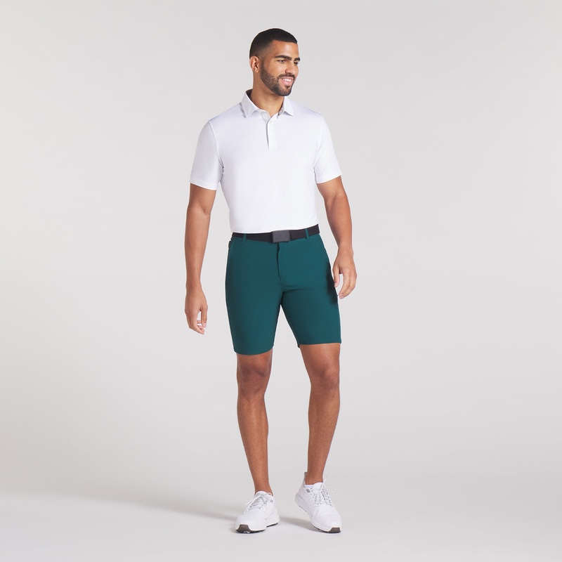 101 Solid 9″ Golf Shorts | Dark Myrtle 32