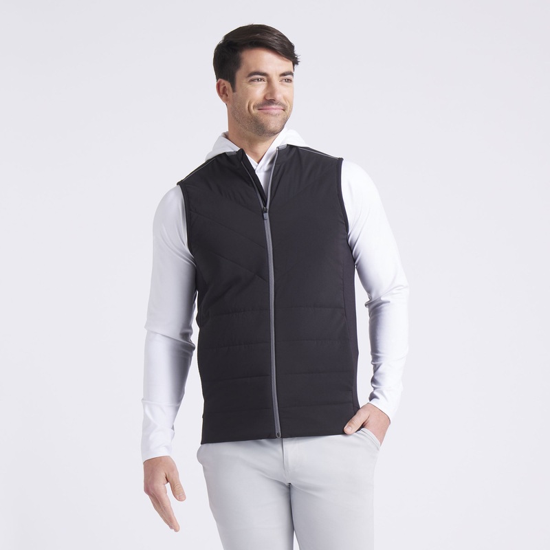 CLOUDSPUN Fleece Hybrid BN Golf Vest Puma Black XXL