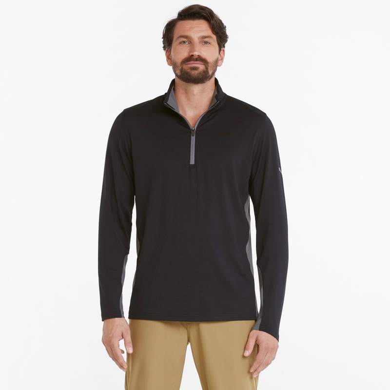 Gamer Golf 1/4 Zip | Puma Black XXL