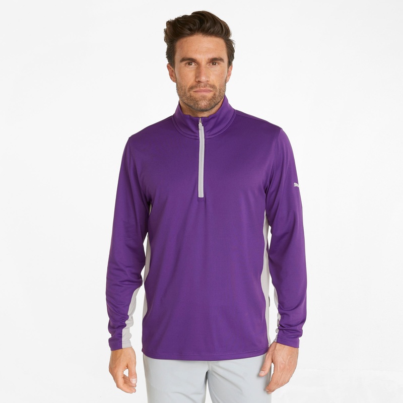 Gamer Golf 1/4 Zip | Tillandsia Purple XXL
