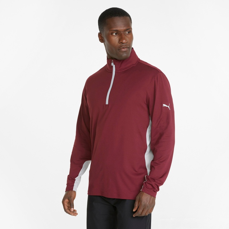 Gamer Golf 1/4 Zip | Zinfandel 3XL