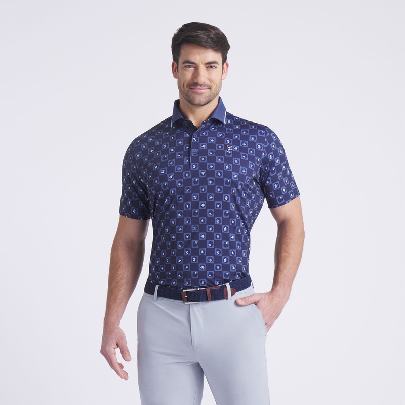 PTC Micro Golf Polo Deep Navy XXL