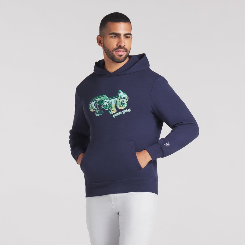 Puma x PTC Golf Hoodie Deep Navy S