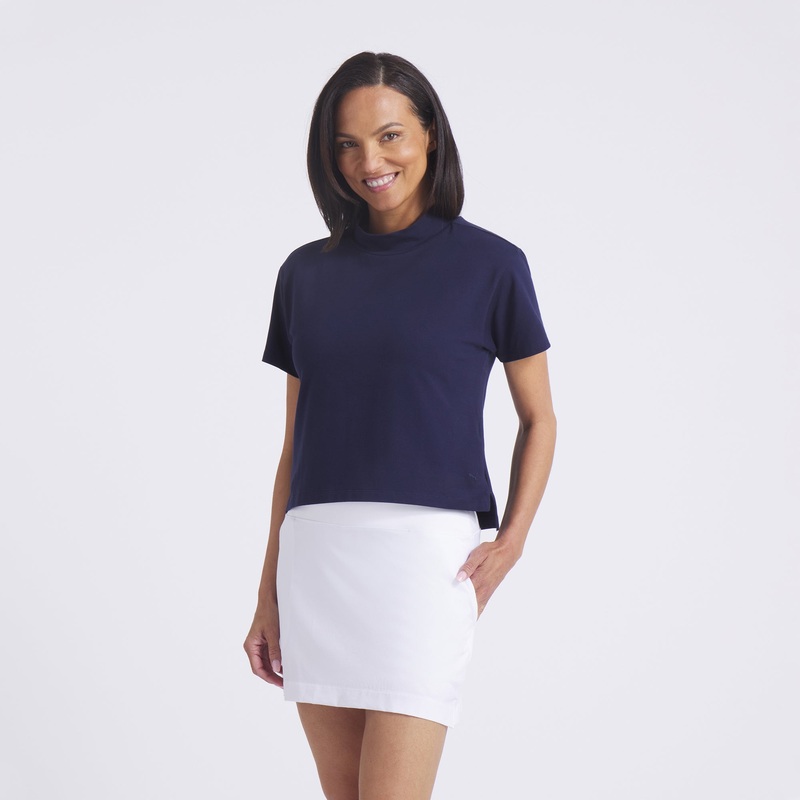 Women’s Charlotte Modalon Golf Polo Deep Navy XL