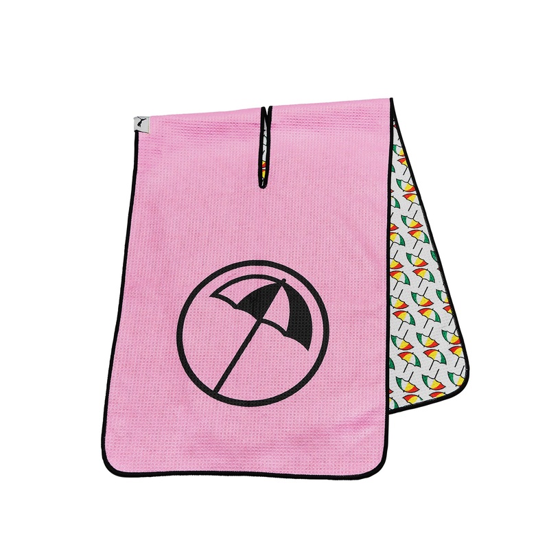 Puma x Arnold Palmer Umbrella Golf Towel White Glow / Pale Pink